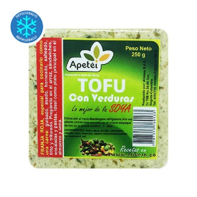 TOFU CON VERDURAS APETEI 